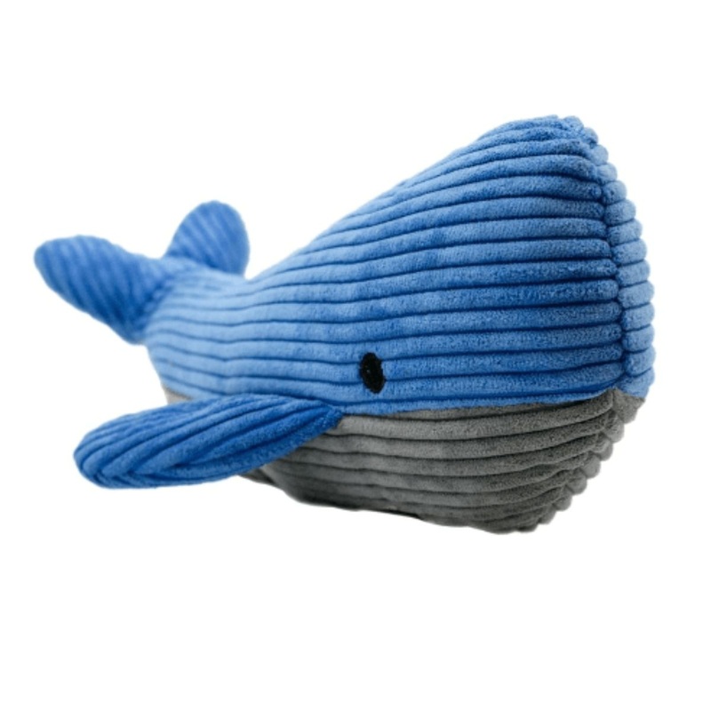 Tall Tails  Plush Whale Squeaker 12 Dog Toy