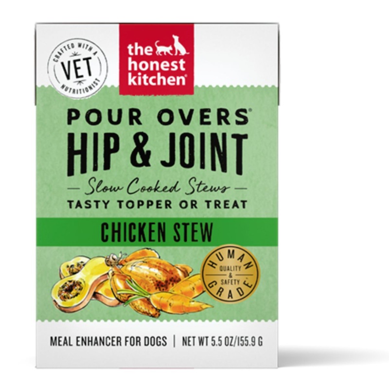The Honest Kitchen Pour Overs Hip & Joint Dog Food Topper – Chicken – 5.5oz