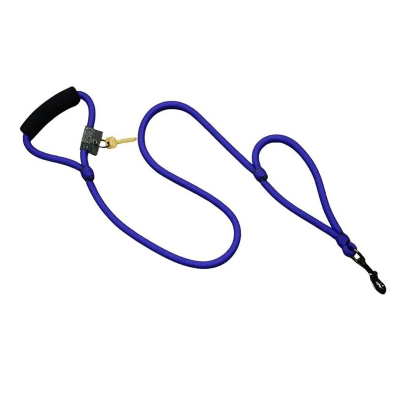 Timberwolf Alpine Rope Dog Leash Rose 5/16x 72