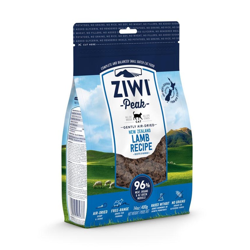 Ziwi Peak Air-Dried Cat Food – Lamb – 14oz Bag