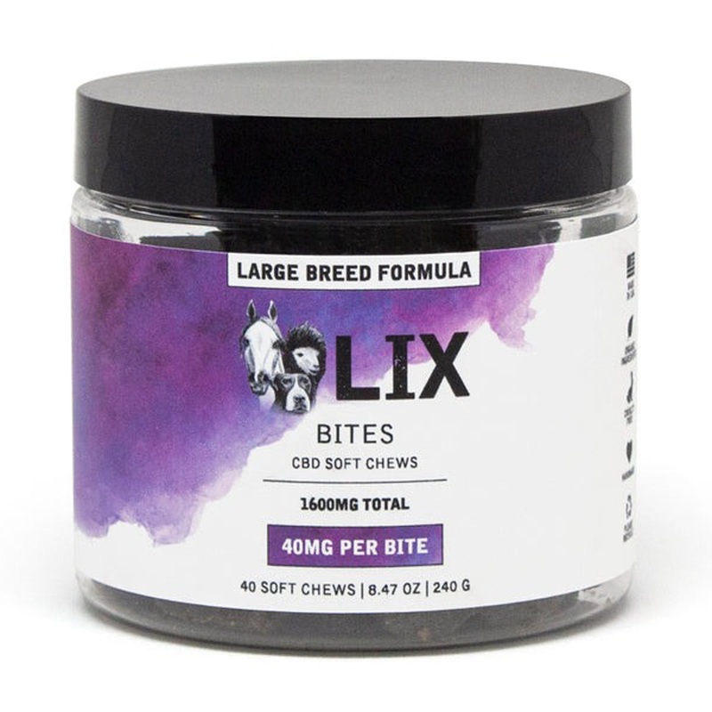 Lix Large Breed Bites 40mg per Soft Bite 40Ct