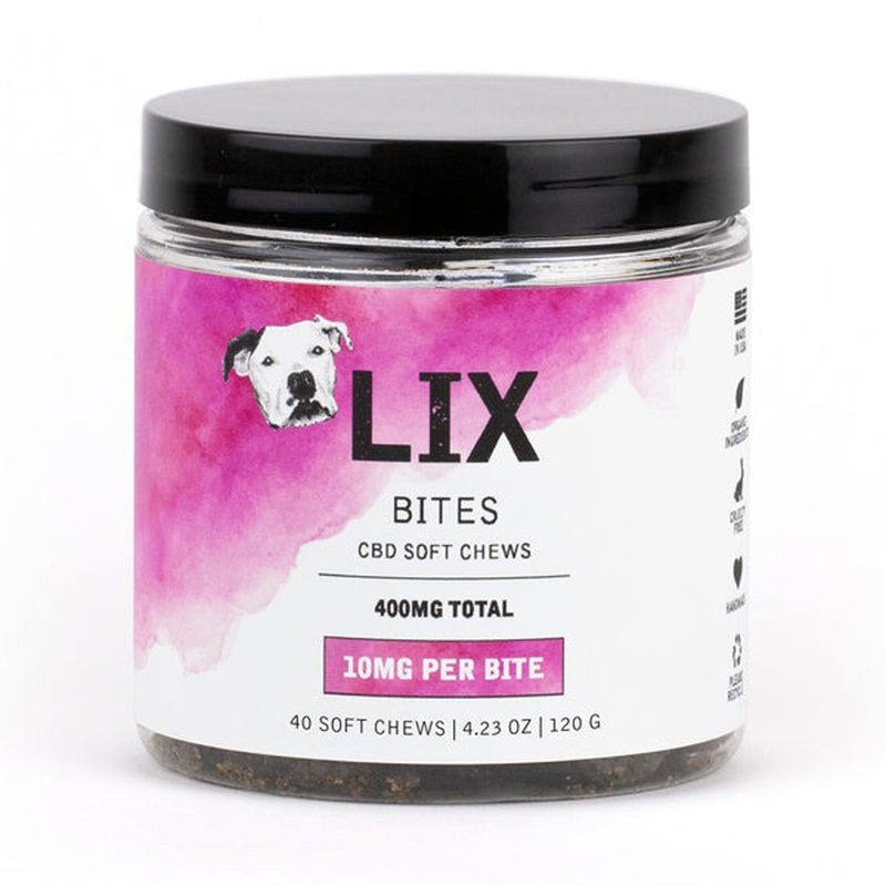 Lix Soft Chews Dog Bites 10mg per Soft Bite 40Ct
