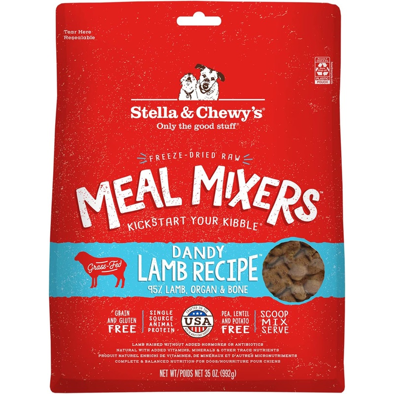 Stella & Chewy’s Freeze-Dried Meal Mixers Lamb Dog Food 35oz