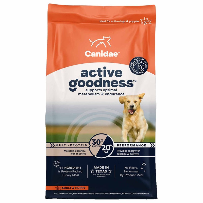 Canidae Active Goodness Multi Protein Dry Dog Food 30lb