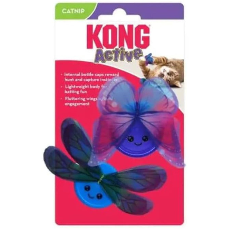 KONG Active Capz Cat Toys 2Pk