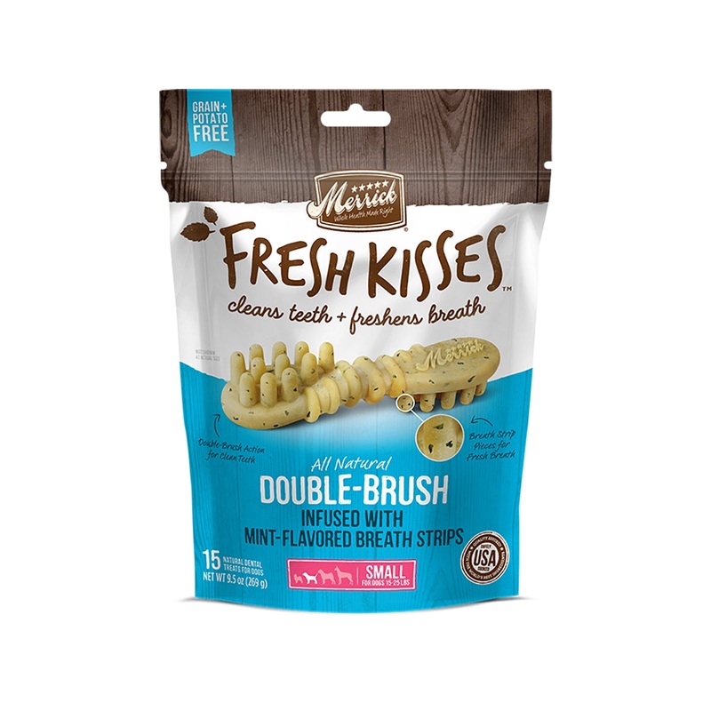 Merrick Fresh Kisses Mint Dog Treats For Extra Small Dogs 36 pcs