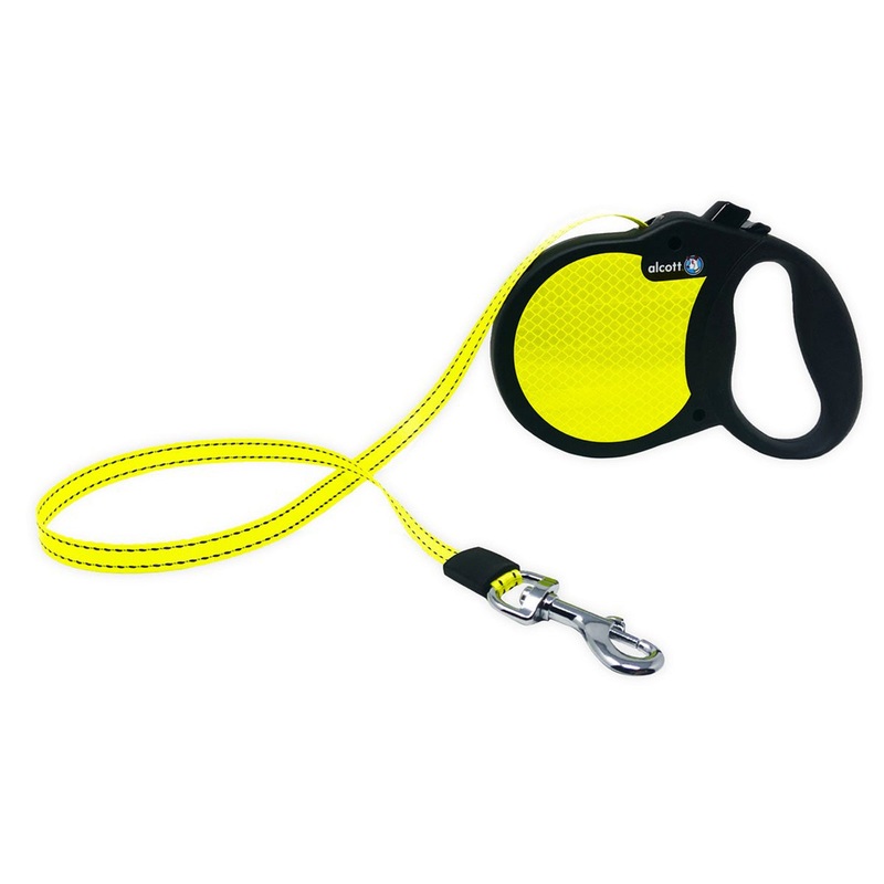 Alcott Adventure Reflective Retractable Leash Small 16′