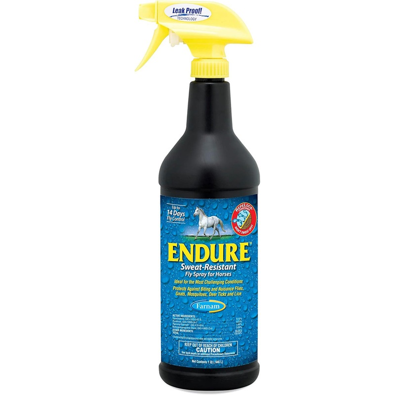 Farnam Endure Sweat-Resistant Horse Fly Spray 32oz 1 Quart