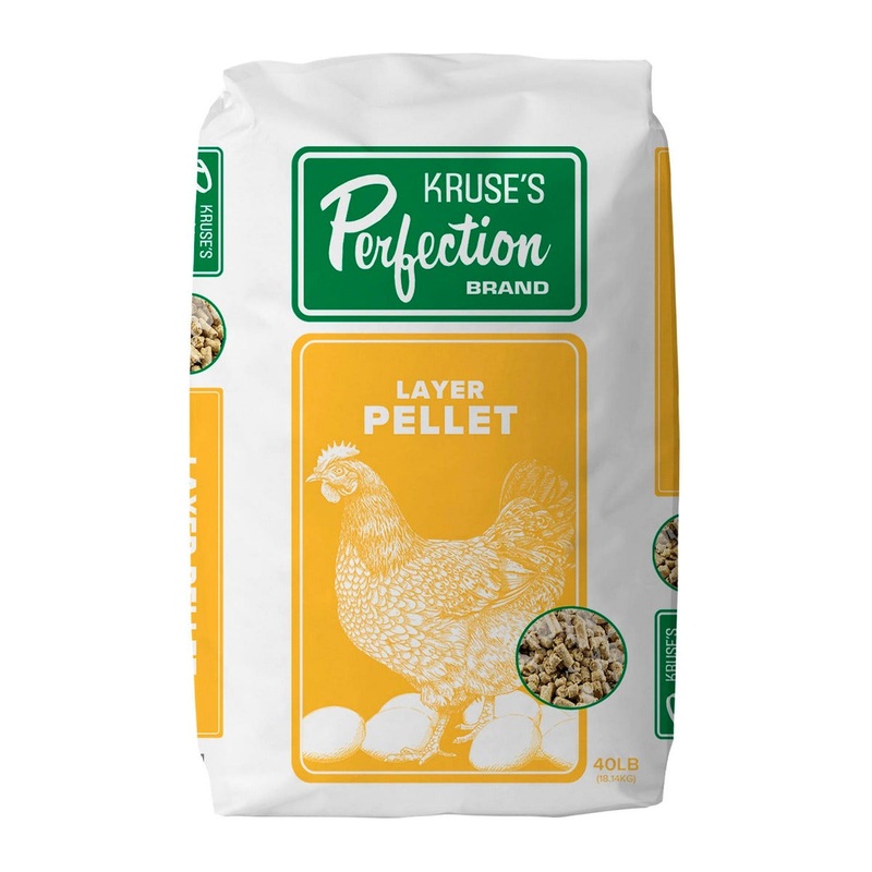 Kruse’s Perfection Poultry Layer Pellet 50lb