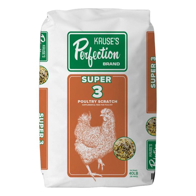 Kruse’s Perfection Super 3 Poultry Scratch 40lb