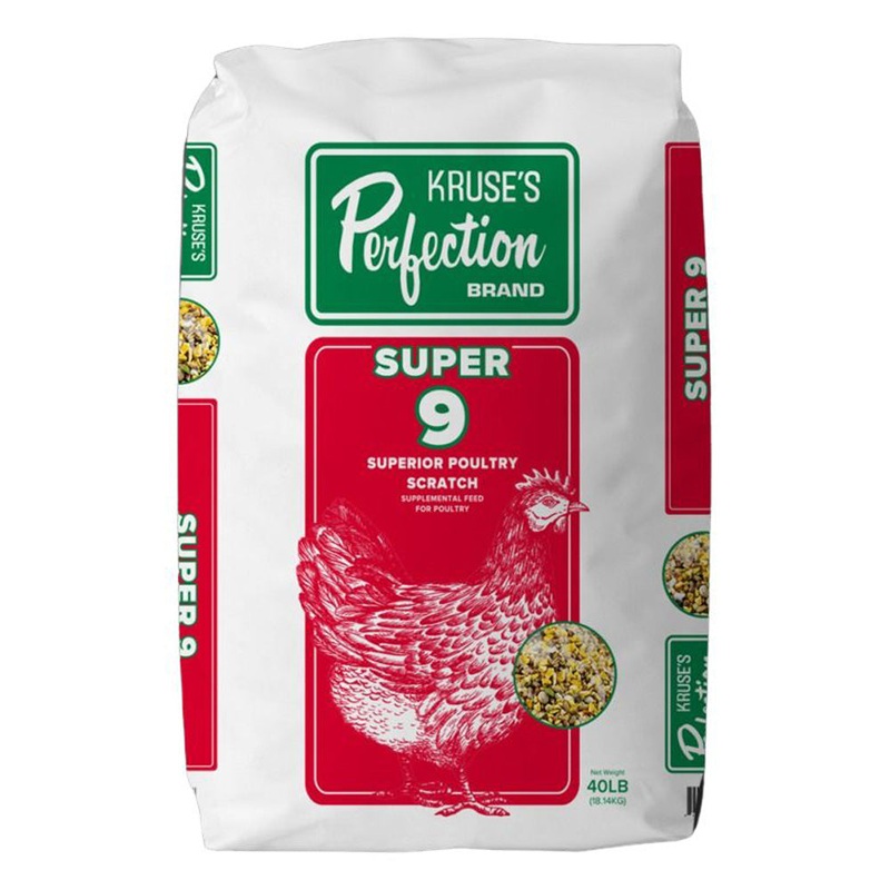 Kruse’s Perfection Super 9 Superior Poultry Scratch 40lb