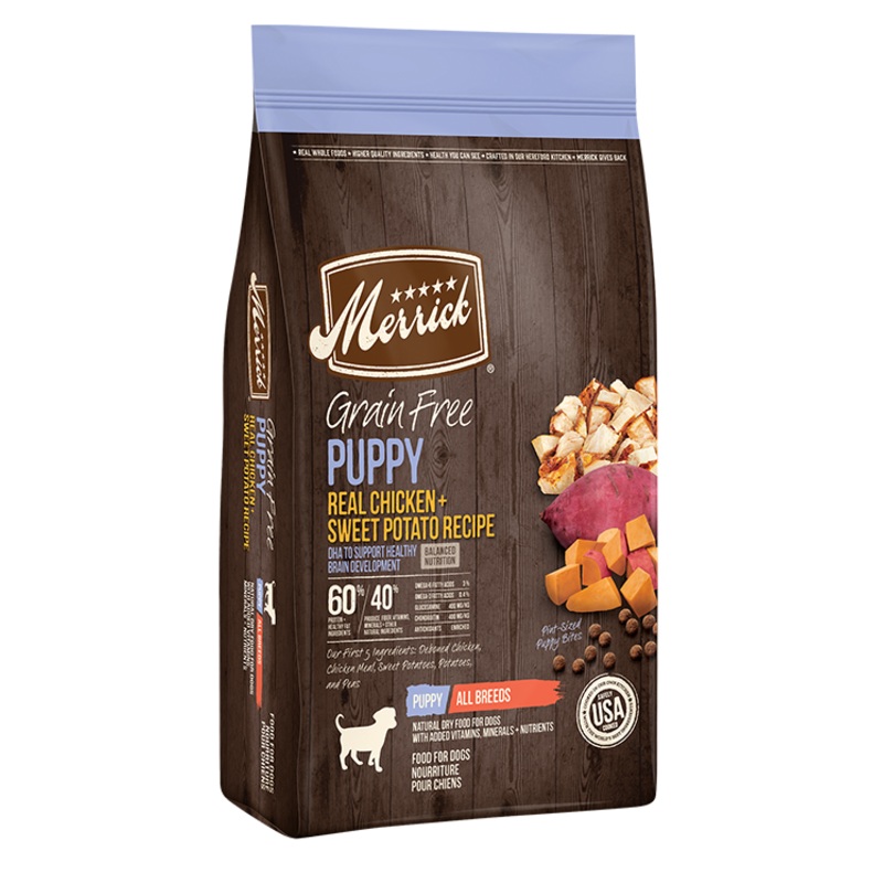 Merrick Grain Free Real Chicken and Sweet Potato Puppy Food 25lb