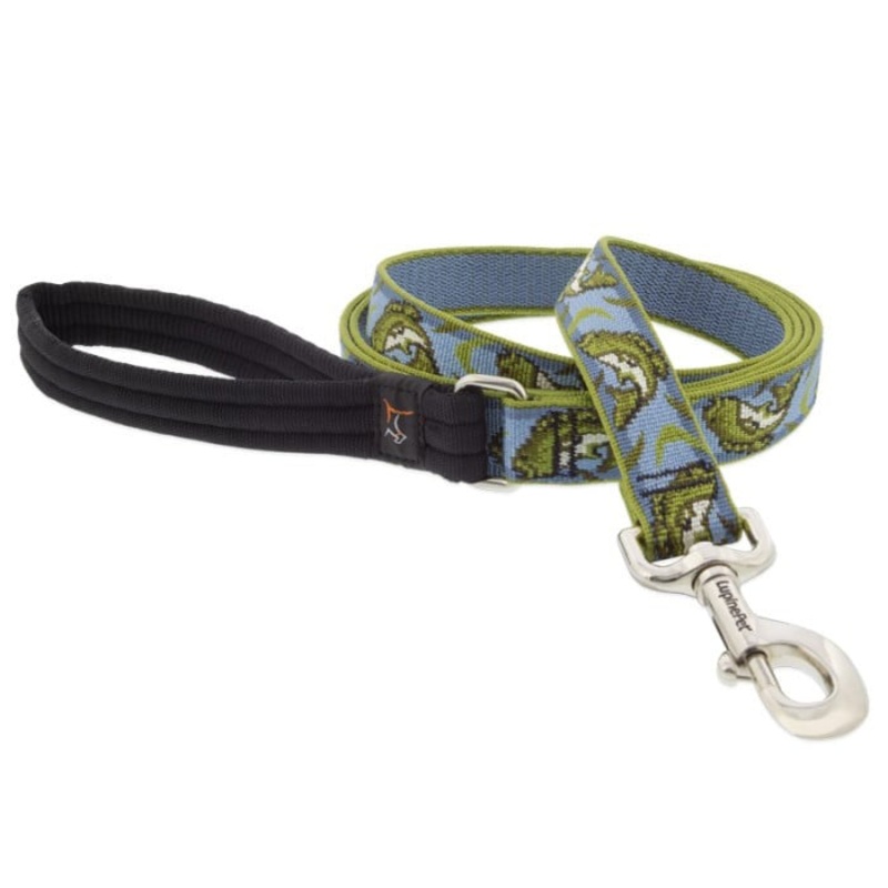 Lupine Dog Leash 1 Wide x 4′ Length Gone Fishin