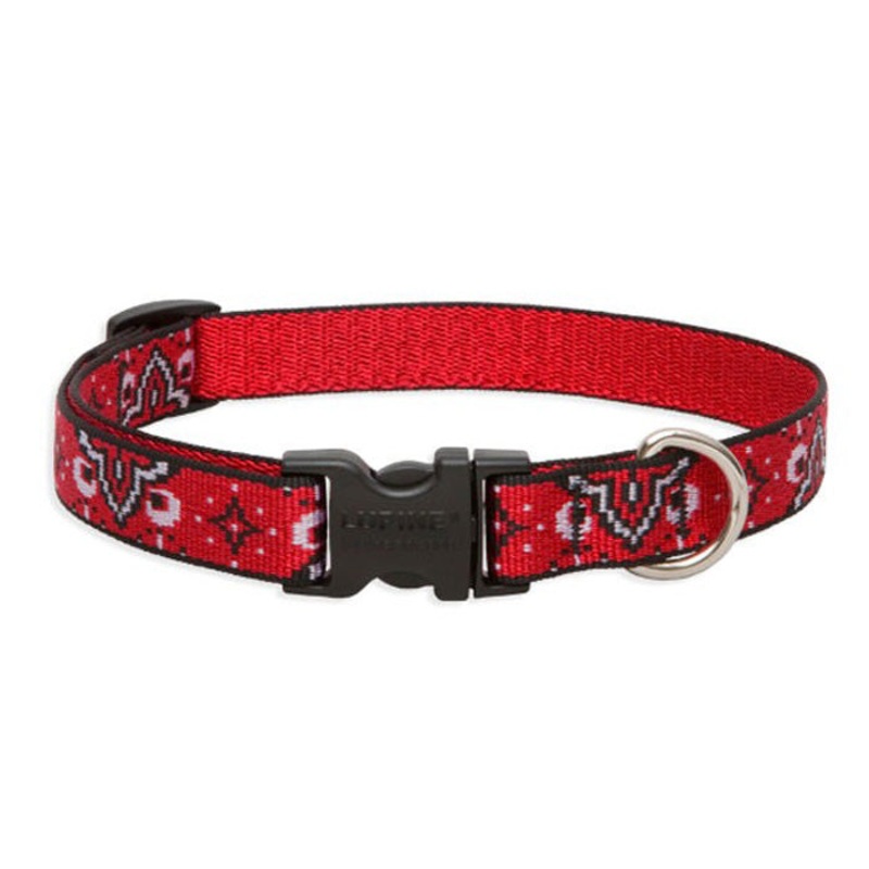 Lupine Wild West Adjustable Collar 3/4 Wide x 15-25 Neck Size Wild West
