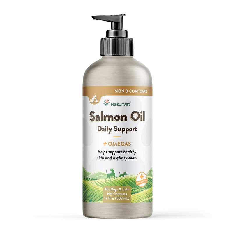 NaturVet Salmon Oil 17oz
