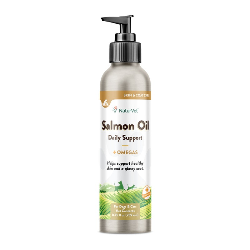 NaturVet Salmon Oil 8.75oz