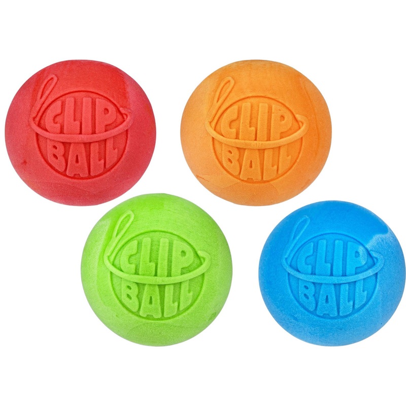 Multipet Clip-On Ball 2.5 Dog Toys