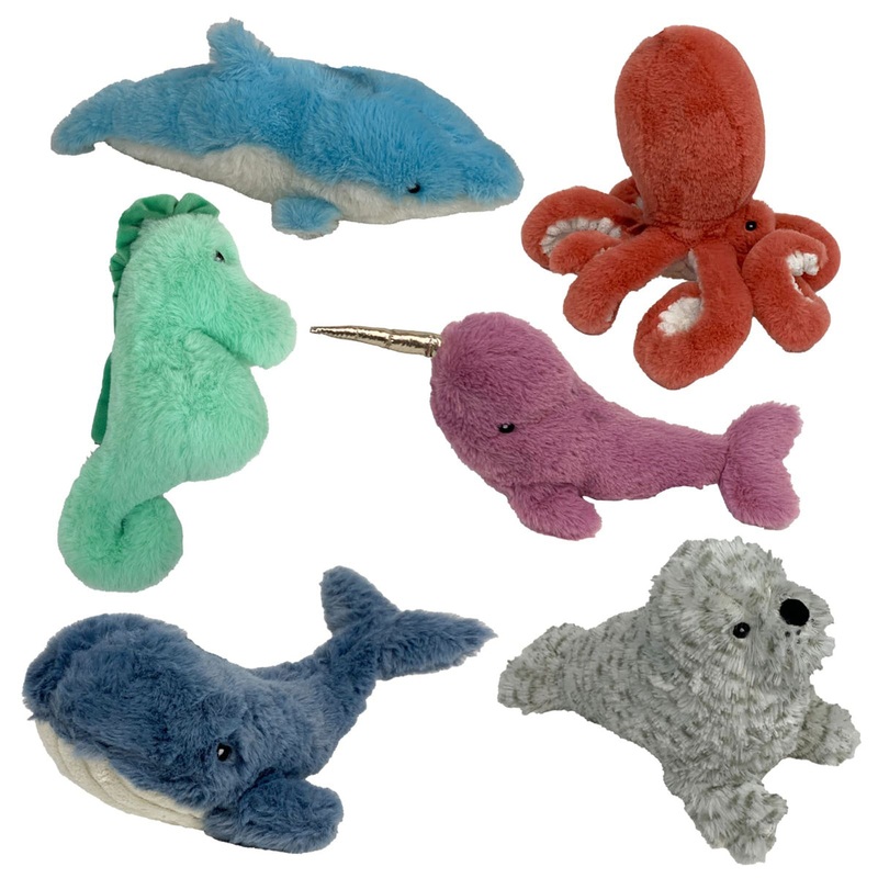 Multipet Deep Sea Cuddlers Dog Toys 12