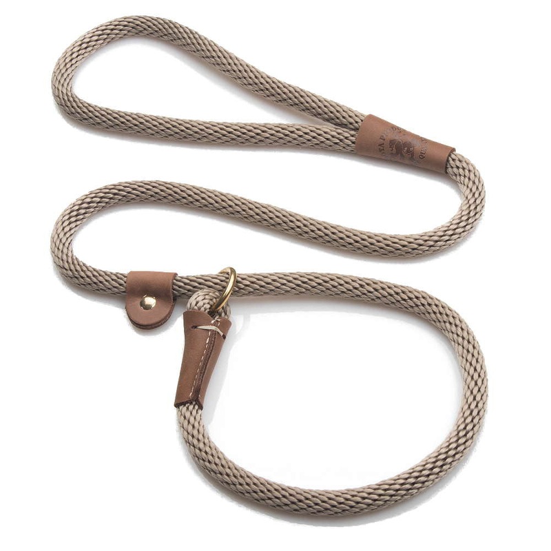 Mendota Products Slip Leash 1/2 X 6′ Tan