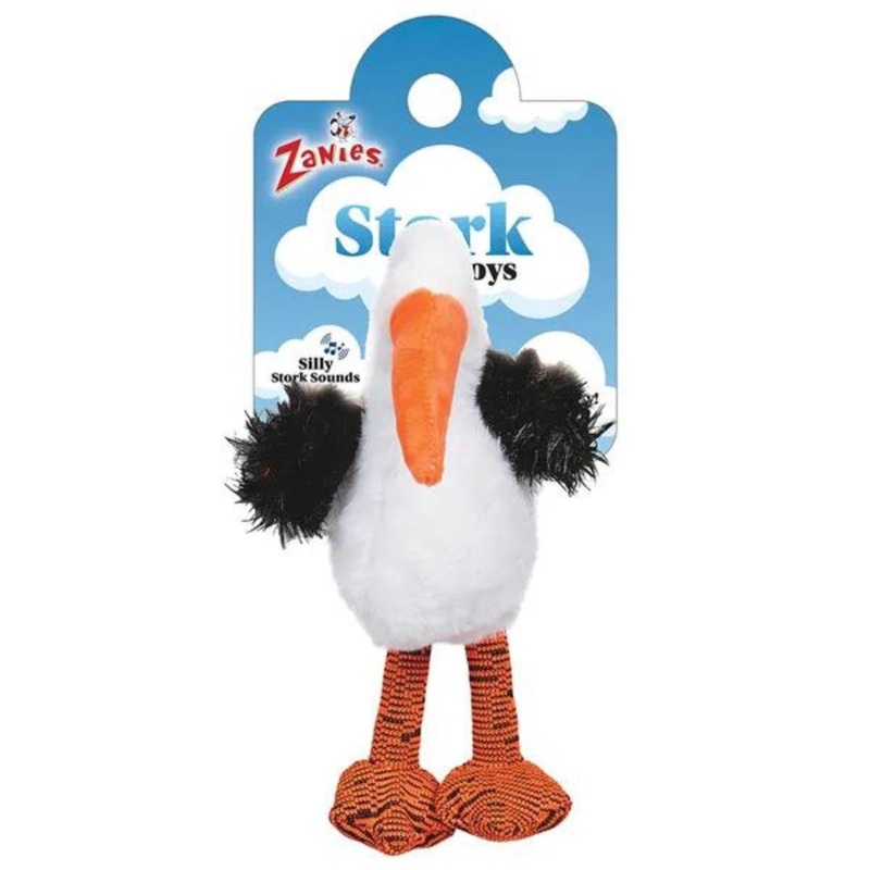 Zanies Leggy Stork Toy 9