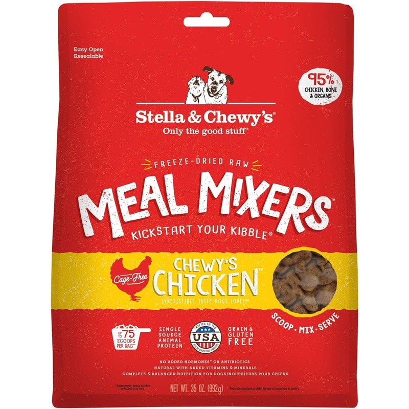 Stella & Chewy’s Freeze Dried Meal Mixers Chicken Raw Dog Food 35oz