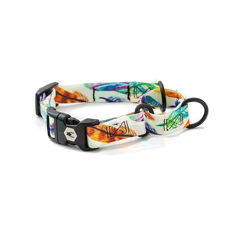 Wolfgang Feathered Friend Adjustable Dog Collar 18-22