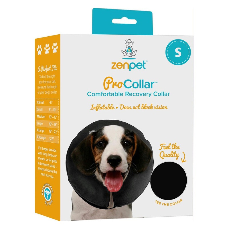 ZenPet ProCollar Small 6-10 Inflatable Dog Collar