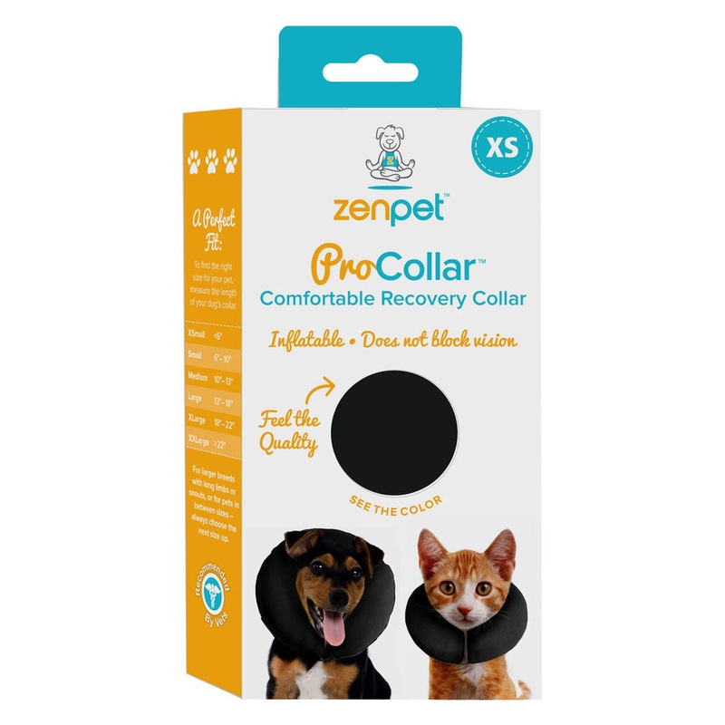 ZenPet ProCollar X-Small Max 6 Inflatable Dog Collar