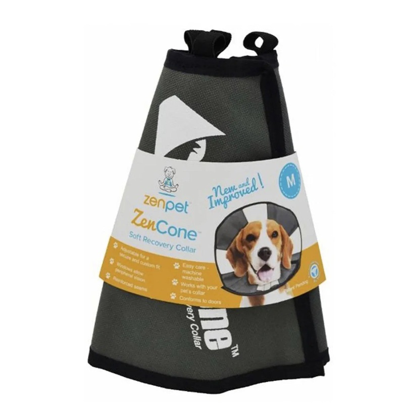 ZenPet ZenCone Medium 12-15 Soft Recovery Collar