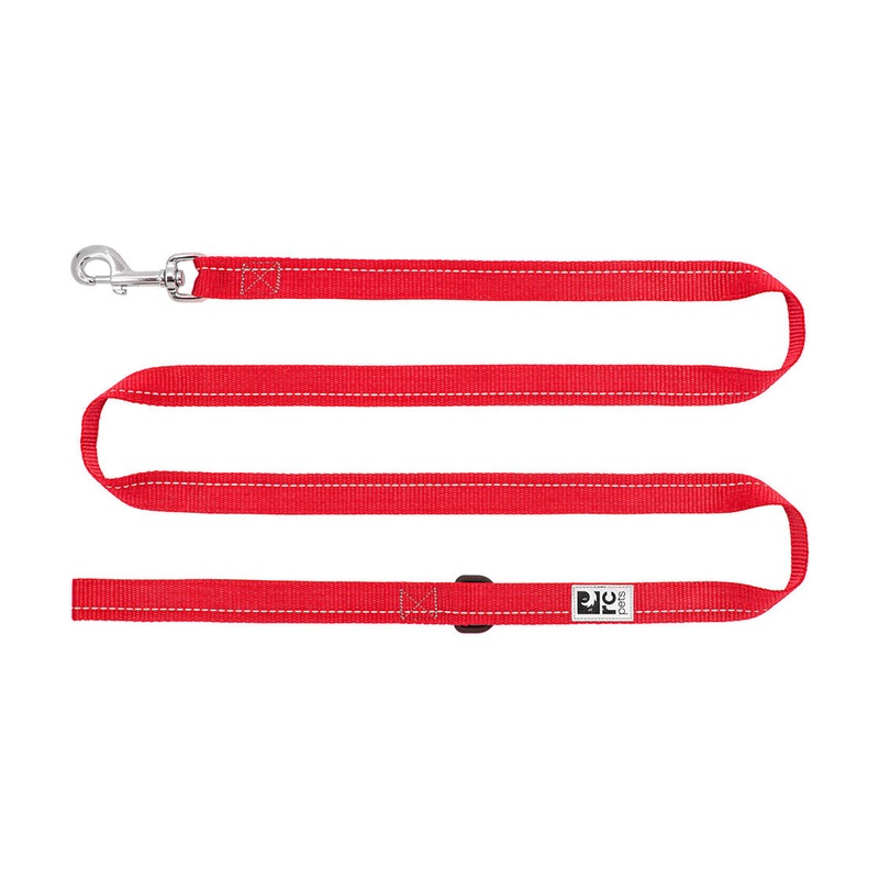 RC Pet Products Primary Dog Leash 1×6′ Red