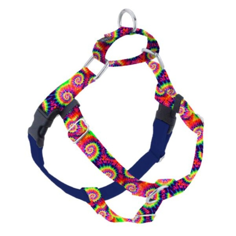 2 Hounds Design, Inc. Freedom No-pull Dog Harness Classic Tie-Dye XLarge