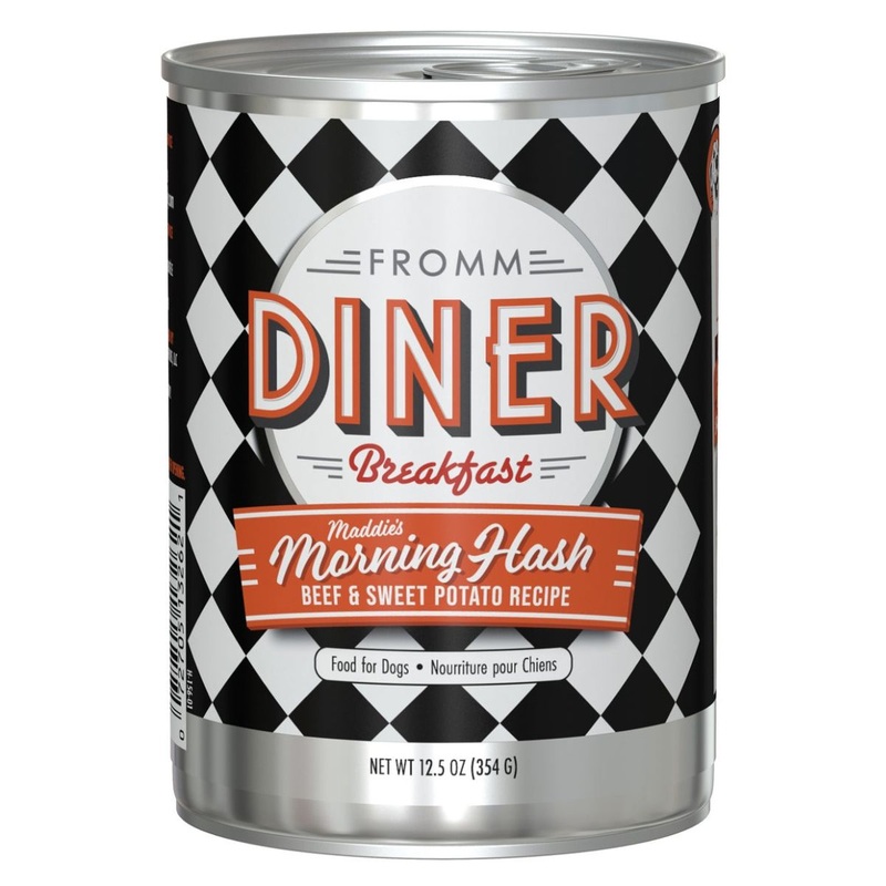 Fromm Diner Breakfast Maddie’s Morning Hash Beef Canned Dog Food 12.5oz