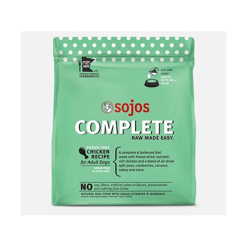 Sojo’s Sojo’s Complete Dog Food Chicken Recipe 7lb