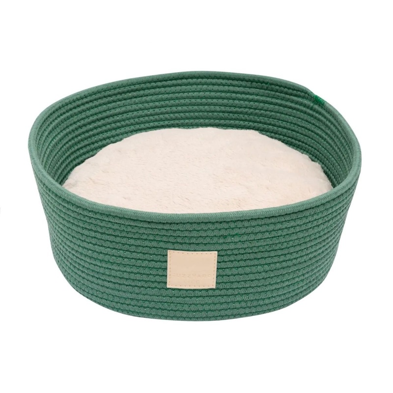 Fuzzyard Life Rope Basket Bed Myrtle Green