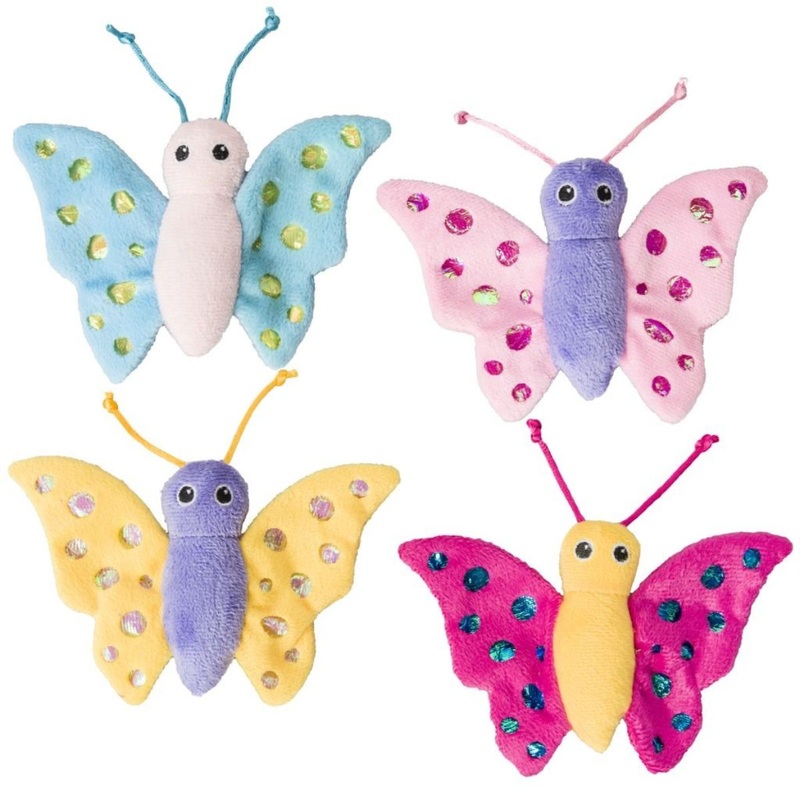 Ethical Cat Shimmer Glimmer Butterfly Catnip Cat Toys