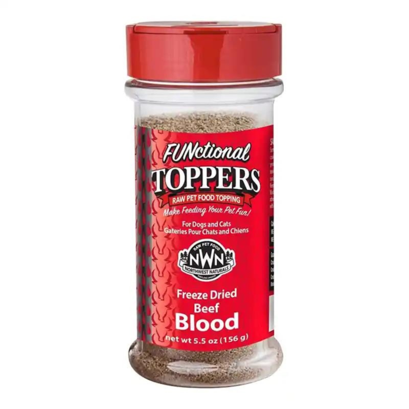 Northwest Naturals Freeze Dried Beef Blood Cat & Dog Topper 3.5oz