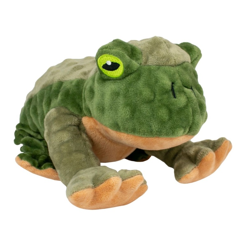 Tall Tails Plush Frog Twitchy 9 Dog Toy