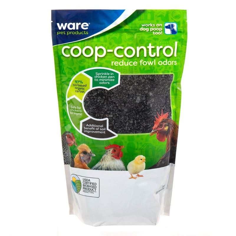 Ware Coop Control Removes Fowl Odors