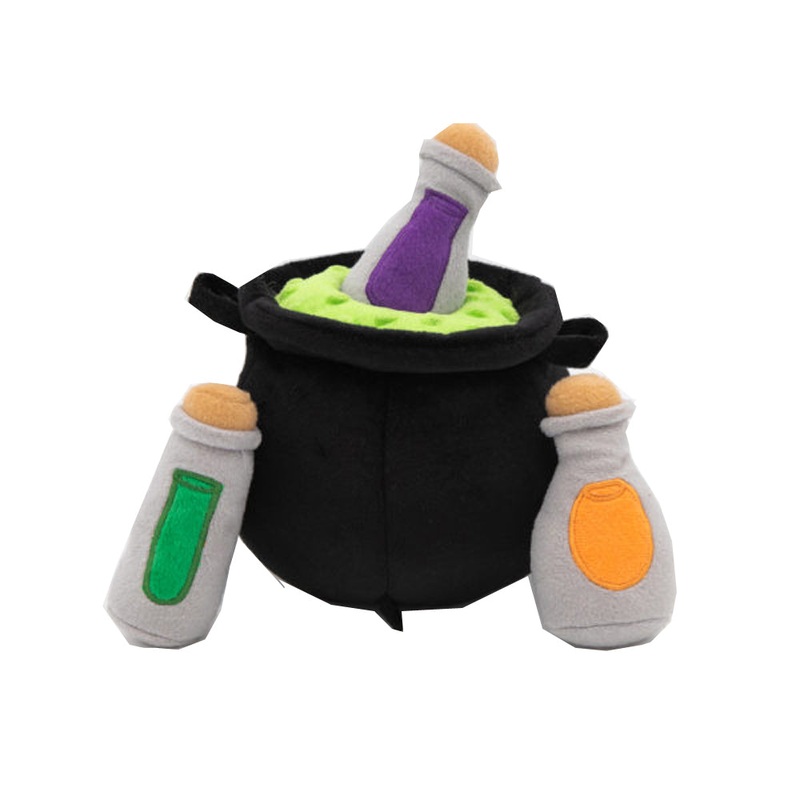 Zippy Paws Halloween Burrow Witch’s Brew Dog Toy