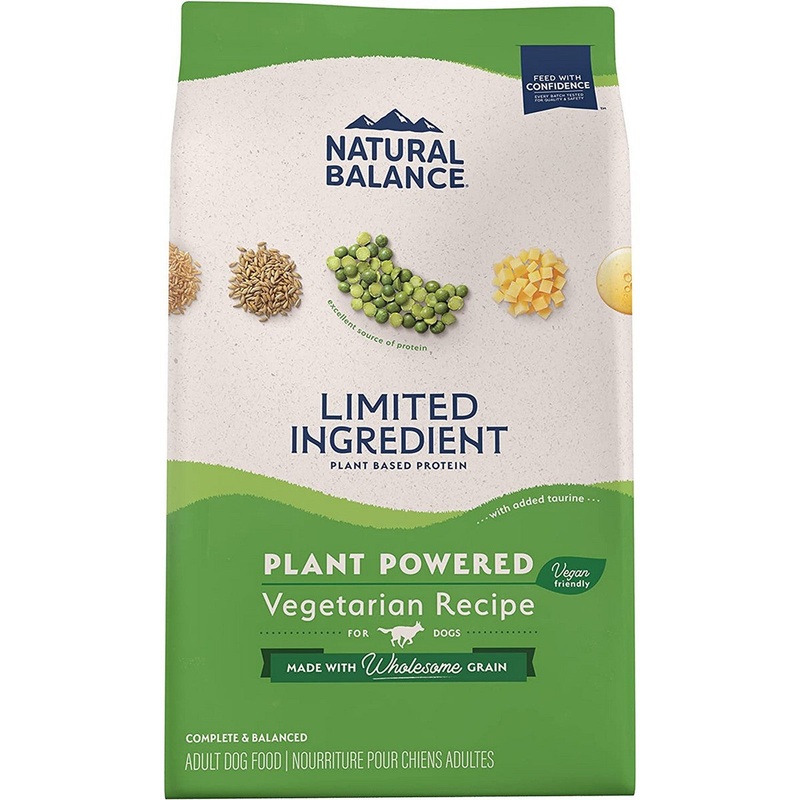 Natural Balance Plant Powered Dry Dog Food –  Vegetarian – 24lb