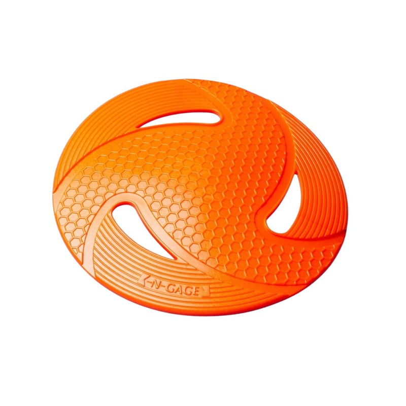 Ngage Bungee Handler Orange Dog Toy