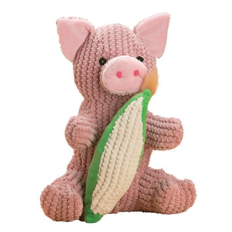 PatchWork Pet Maizey The Pig 15 Dog Toy
