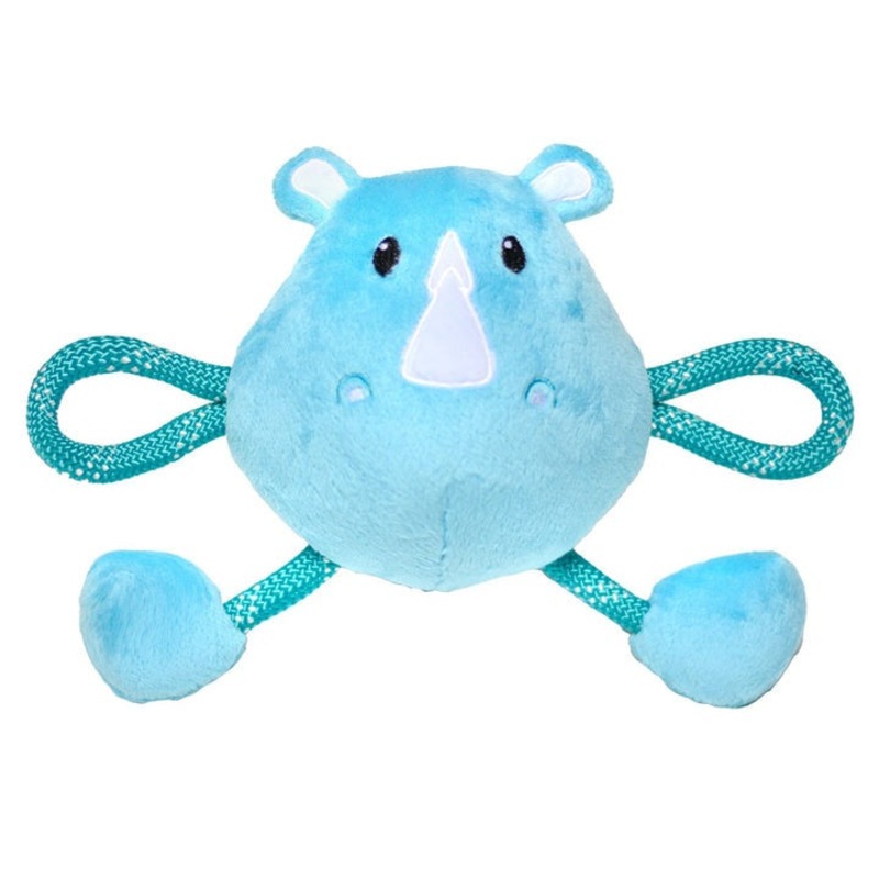 PatchWork Pet Rhambo The Rhino 8 Dog Toy