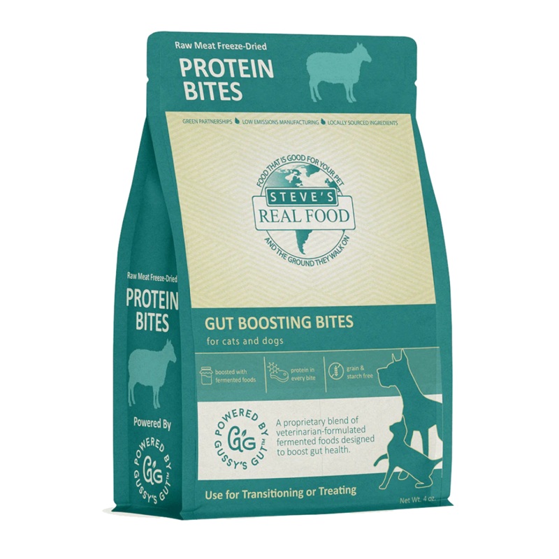 Steve’s Real Food Lamb Freeze Dried Dog & Cat Treats 4oz