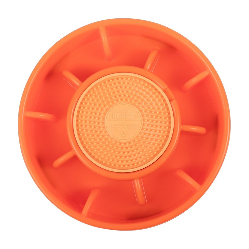 KONG Licks Mealtime Large Orange