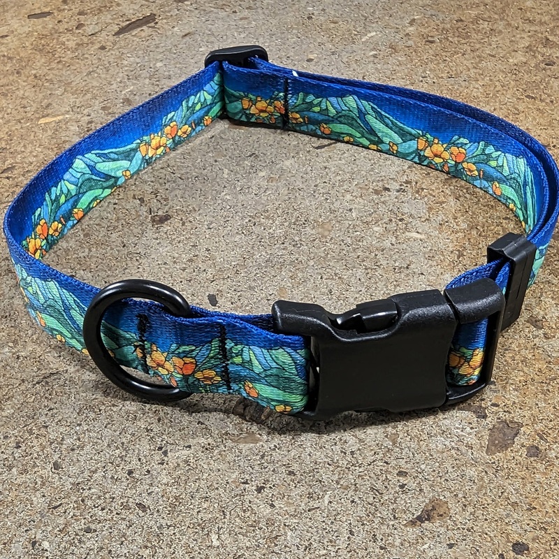 MTN Straps Mount Tam Dog Collar Small 9-14