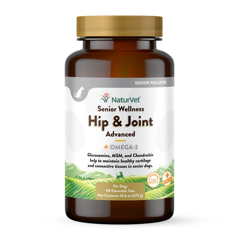 Naturvet Senior Hip & Joint Advanced Chewable Tablets 40ct