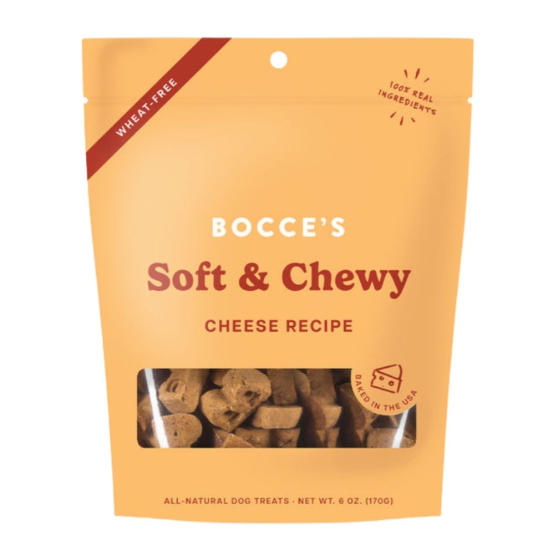 Bocce’s Cheese Soft & Chewy Dog Treats 6oz