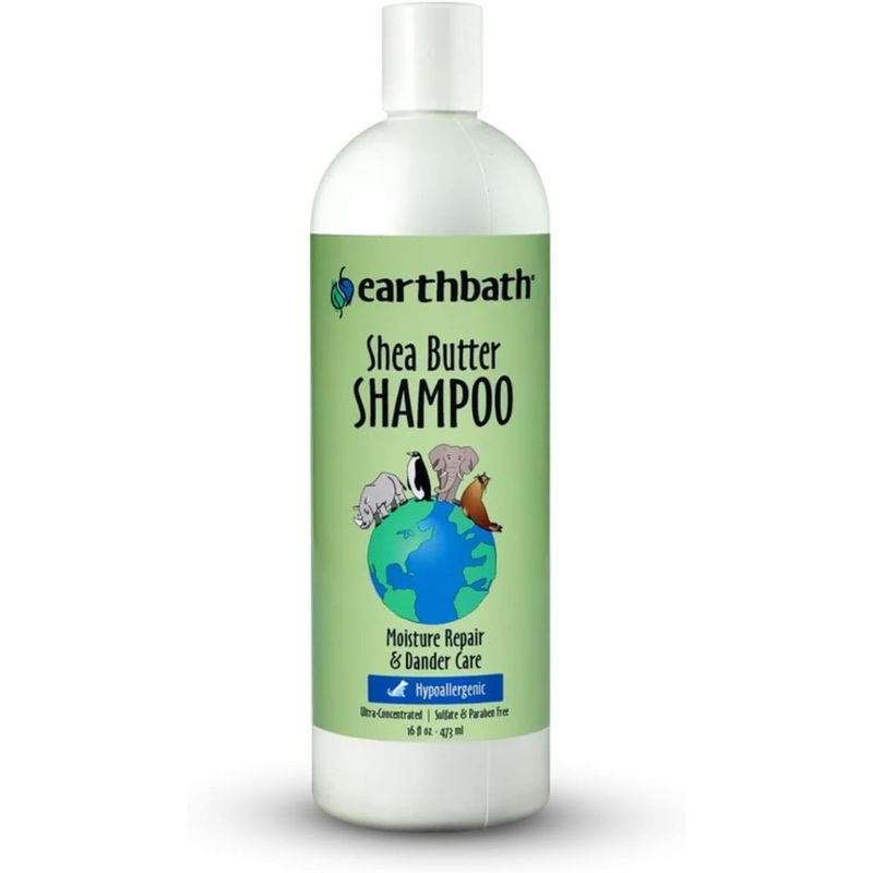 Earthbath Hypoallergenic Shea Butter Shampoo 16oz