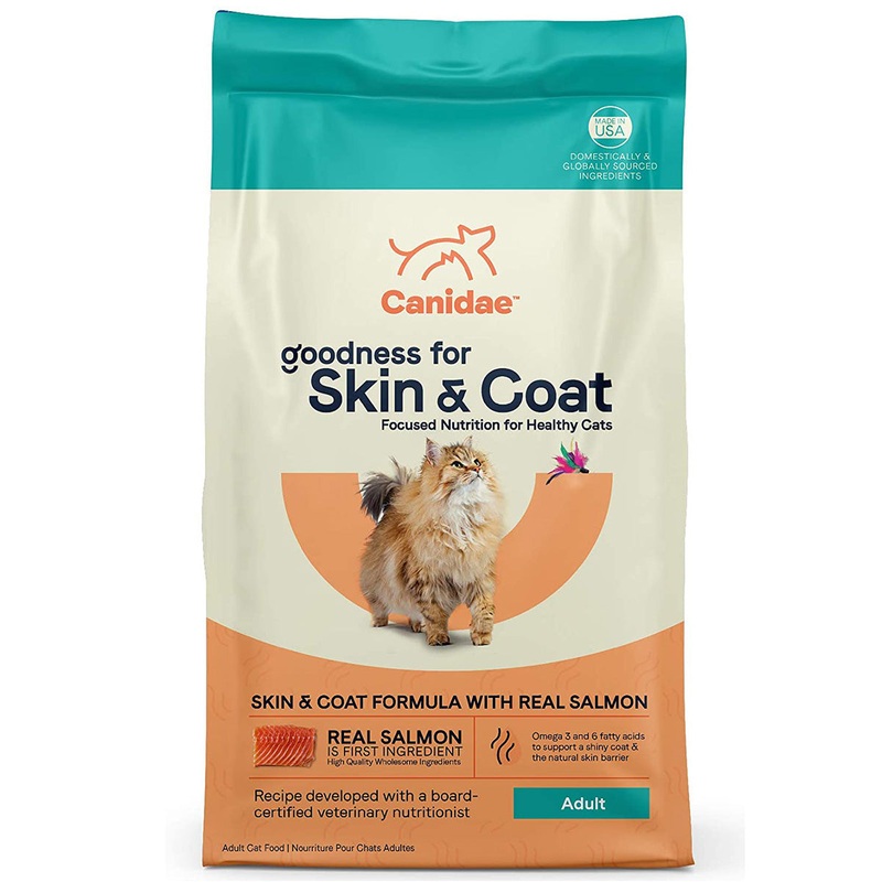 Canidae Goodness For Skin & Coat Real Salmon Adult Cat Dry Food 10lb
